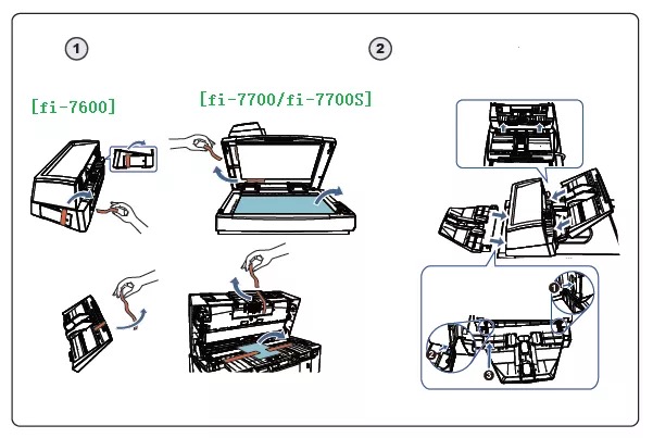 fi-7600/fi-7700/fi-7700S 安装指引(图13) fi-7600/fi-7700/fi-7700S 安装指引(图13)